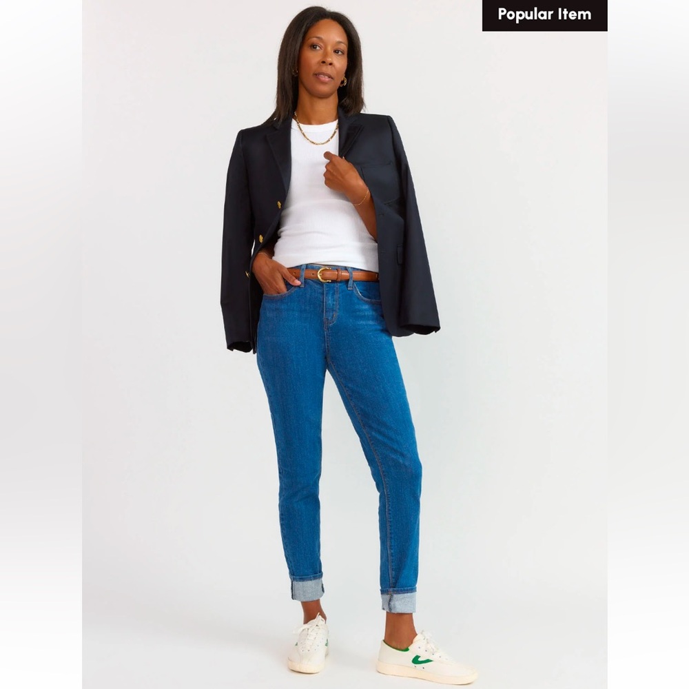 Mid Rise Skinny Jeans - Picture 2 of 9